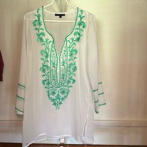 Beautiful tunic or swim cover up